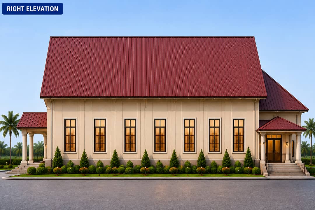 Church 3D Plan